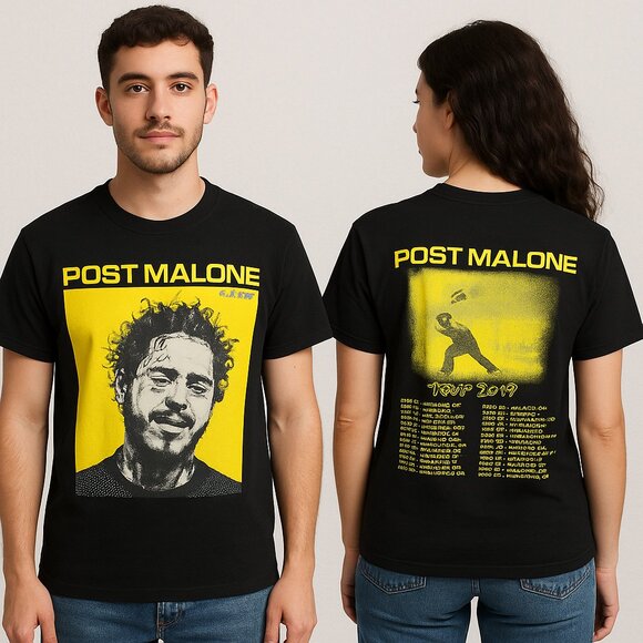 Post Malone 2019 Tour T-Shirt – Medium - Picture 5 of 5